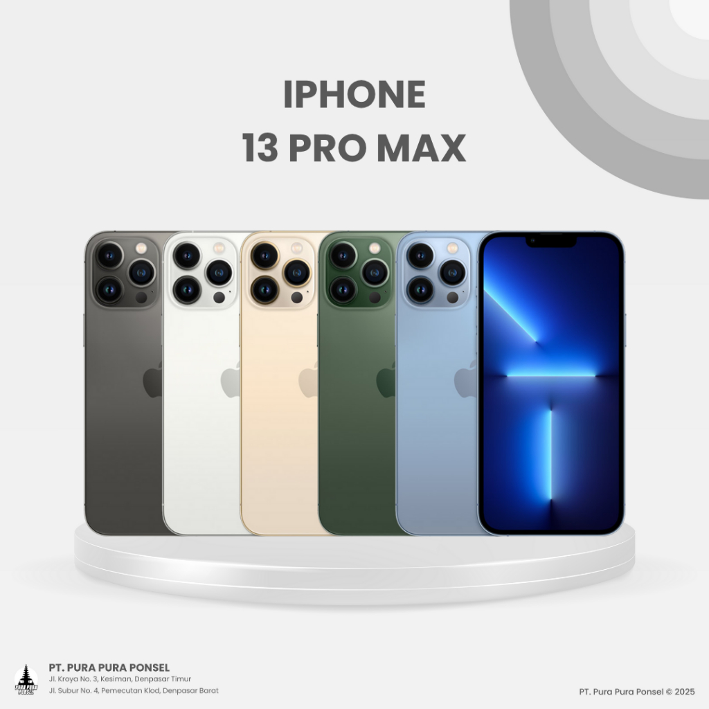 Apple iPhone 13 Pro Max BRAND NEW Second iBox Second Terdaftar | Garansi Resmi Indonesia Garansi IME