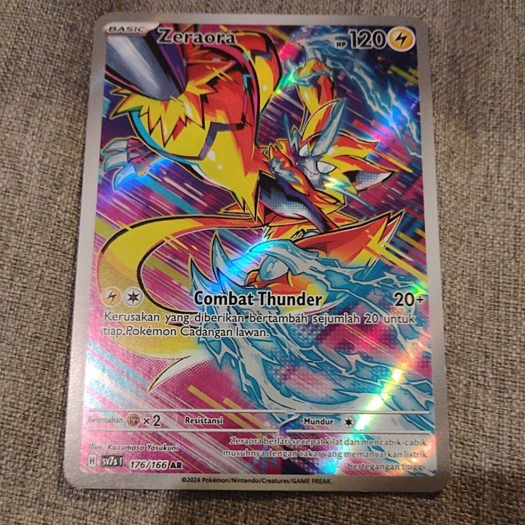 kartu Pokemon zeraora