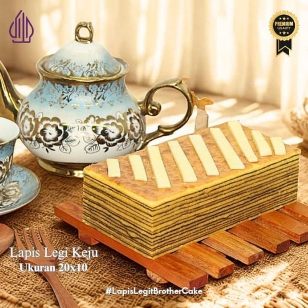 

lapis legit keju batang spesial ukuran 20x10cm