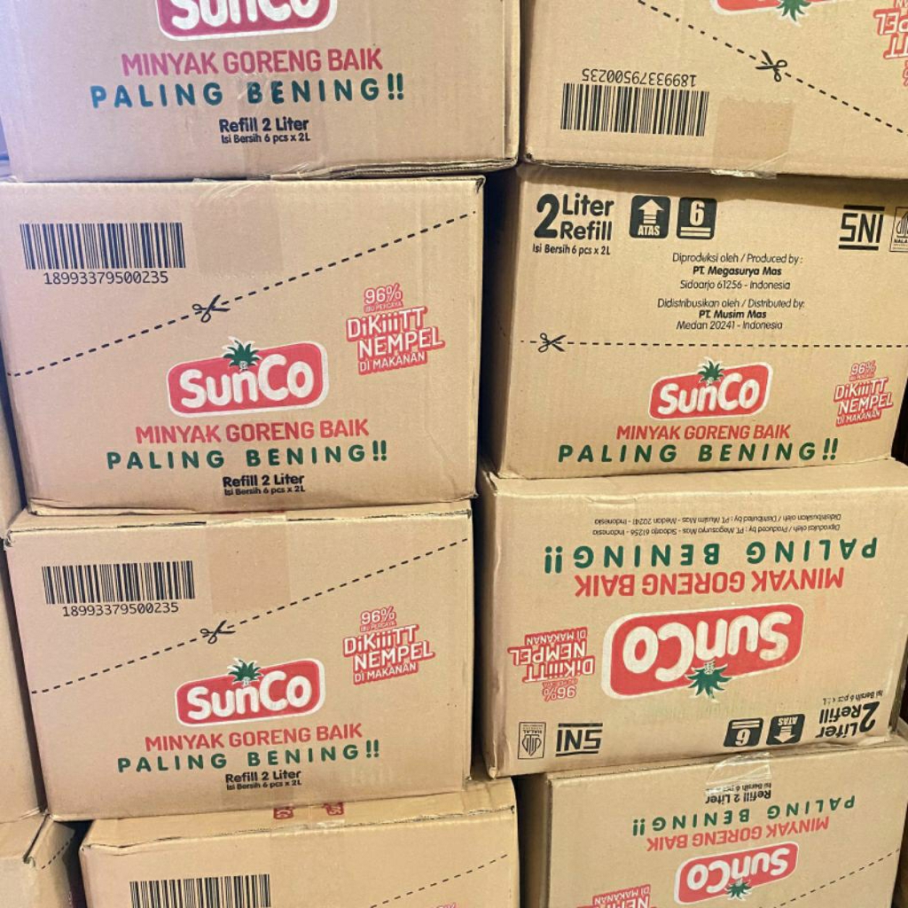 

[Langsung Kirim] SUNCO MINYAK GORENG KARTONAN 2L