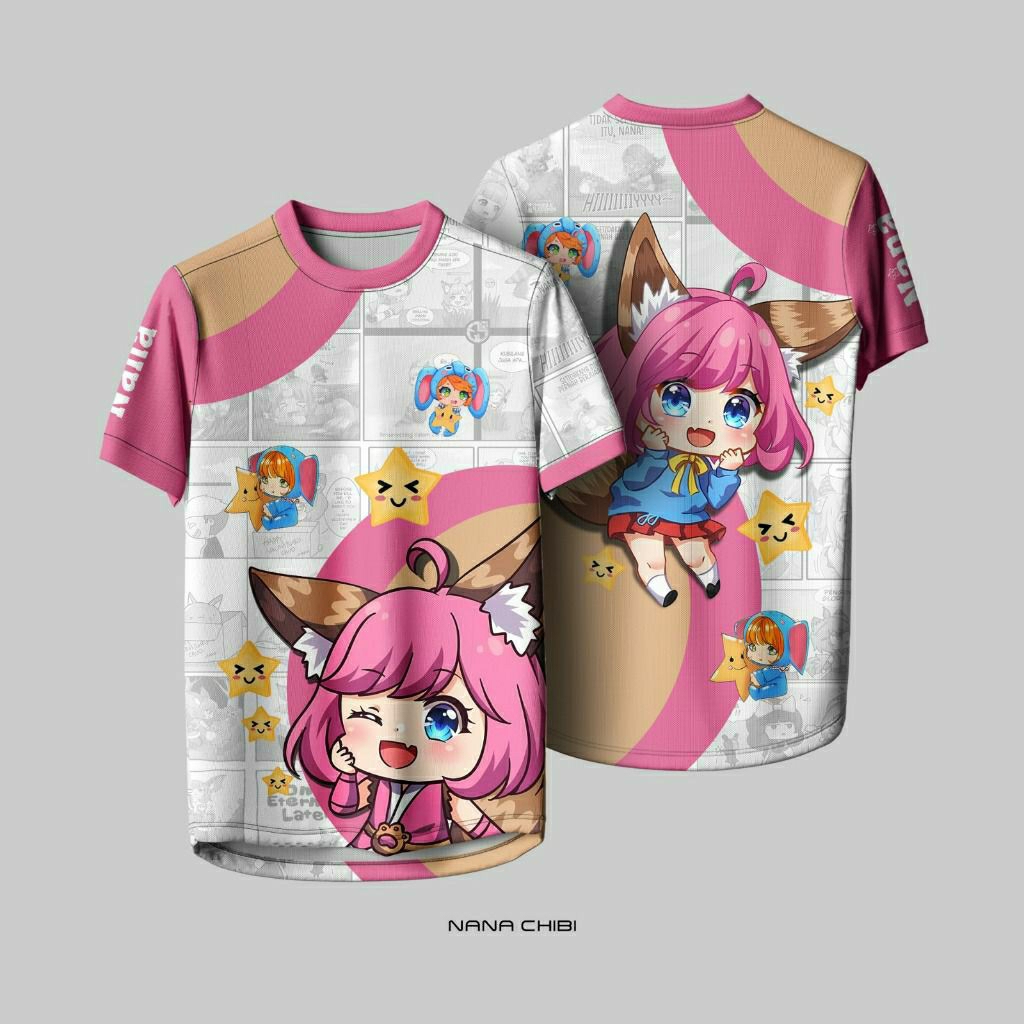 KAOS JERSEY GAMING NANA MOBILE LEGEND FULL PRINTING