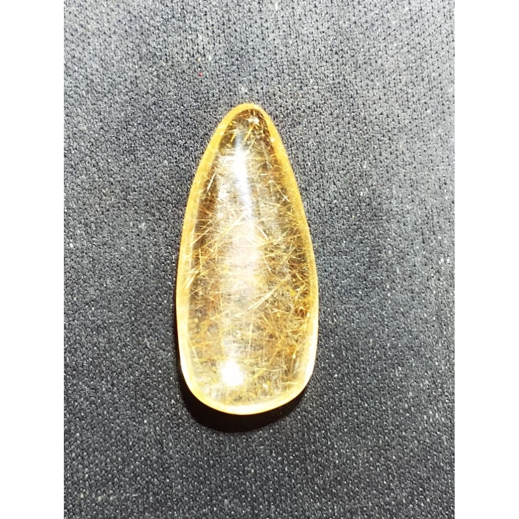 rutilated quartz rambut sedana cendana kecubung rambut emas