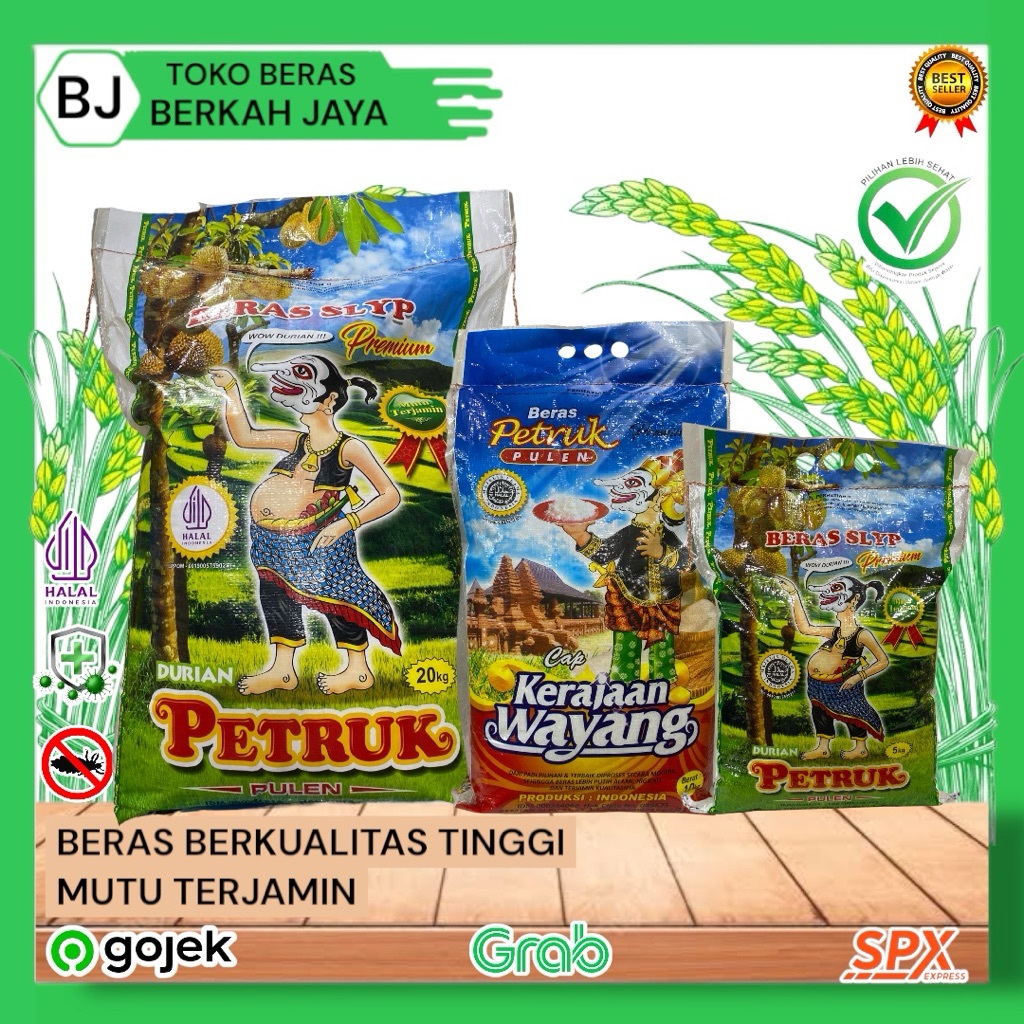 

Beras Petruk Asli 5KG/10KG/20KG