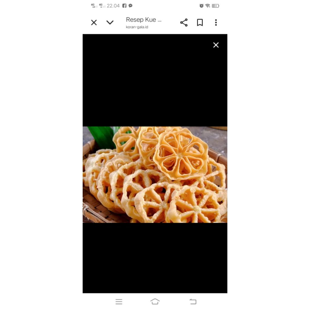 

Rempeyek Kembang Goyang