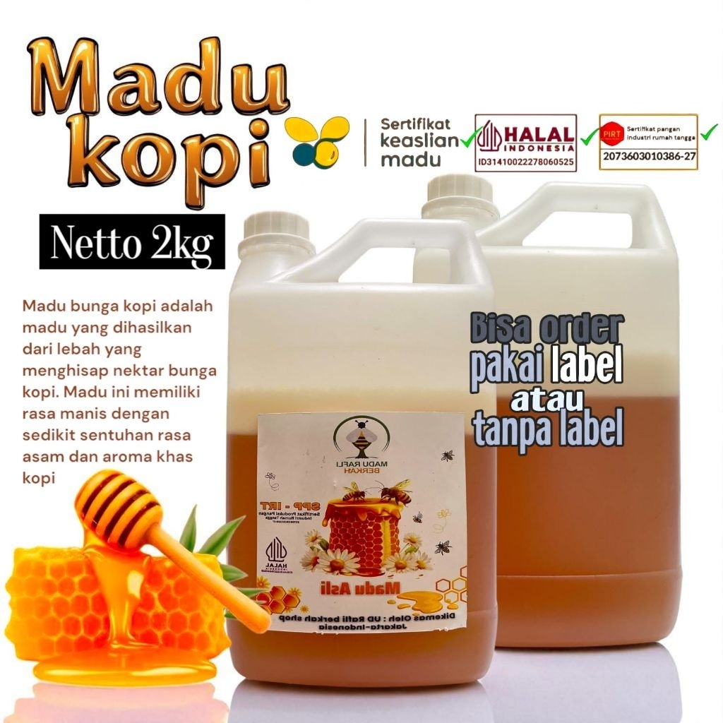 

madu bunga kopi isi 5kg