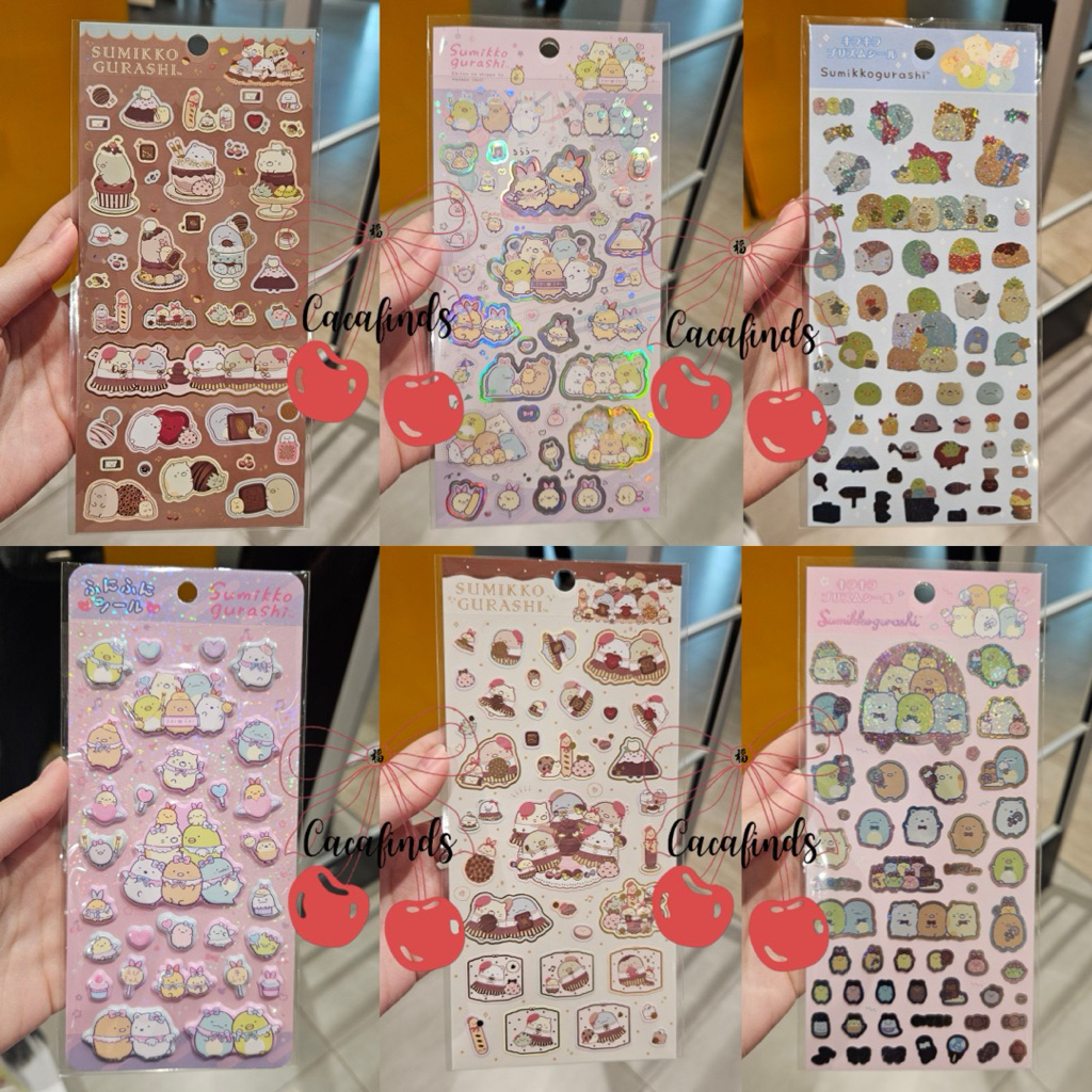 

OHSOME x San X‼️Deco Stiker / Stiker Lucu Sumikko Gurashi Collection