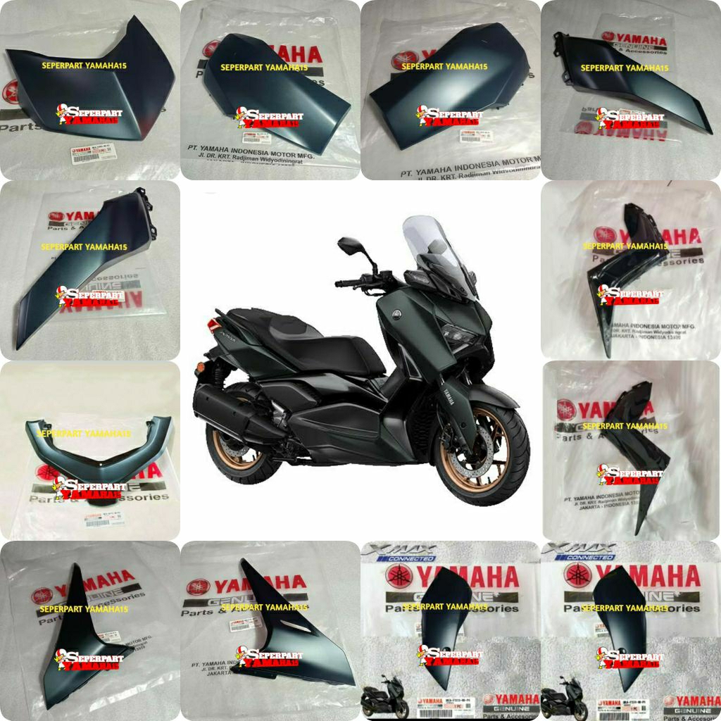 FULL BODY HALUS XMAX NEW HIJAU DOFF ORIGINAL YGP GENUINE PARTS