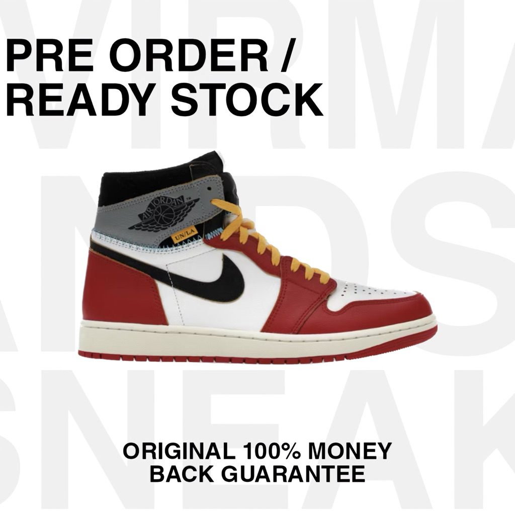 Nike Air Jordan 1 Retro High OG X Union LA Chicago Shadow