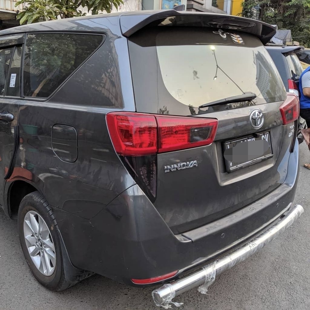 BEMPER BELAKANG PLANGER STANLESS KHUSUS INNOVA LAMA 2005 - 2014
