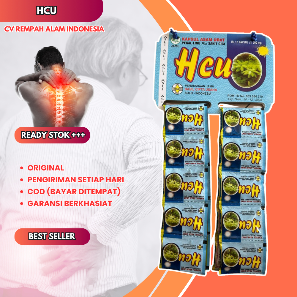 

Kapsul HCU Original 100%