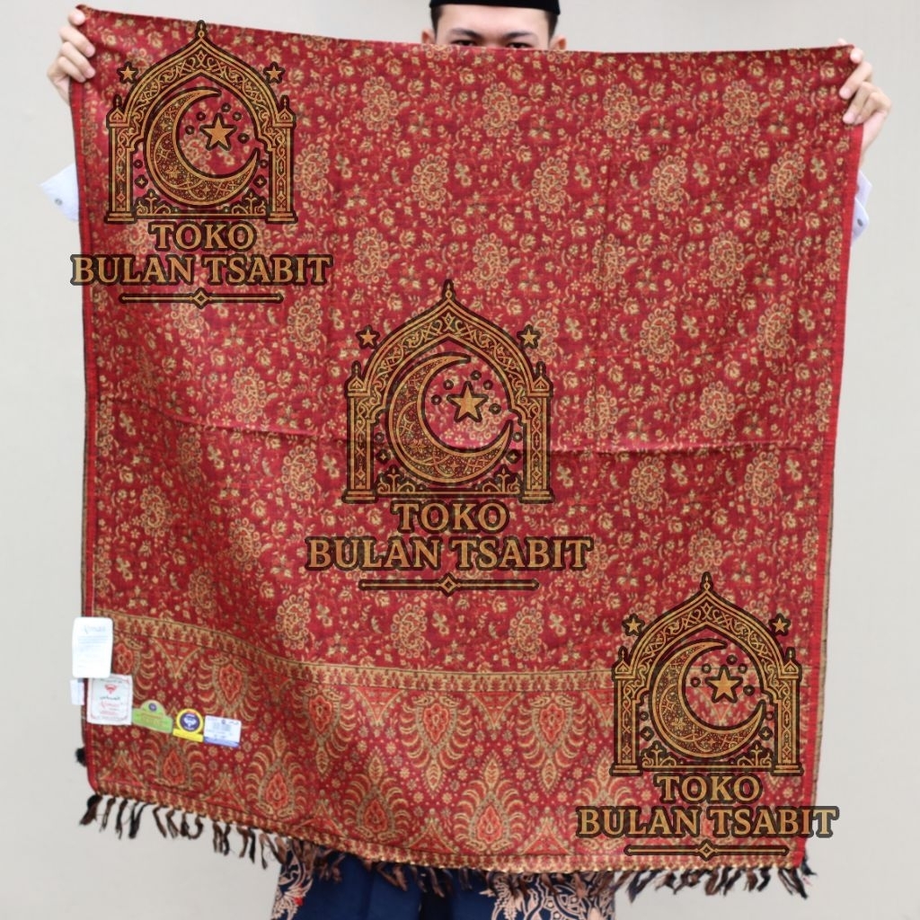 Sorban Kashmiri Almas Kualitas Premium - Sorban Kashmiri Almas - Sorban Haji Muslim