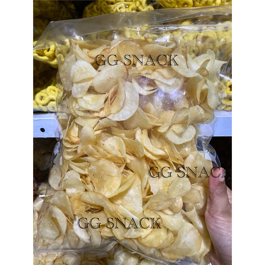 

1KG KERUPUK UBI / KERIPIK SINGKONG ASIN ORINGINAL