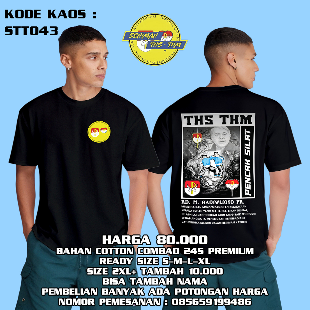 Seniman THS THM || STT043 Kaos Katun Unisex