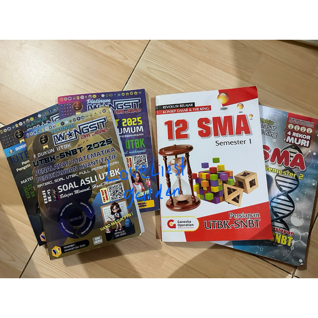 

Preloved<3 wangsit & buku GO