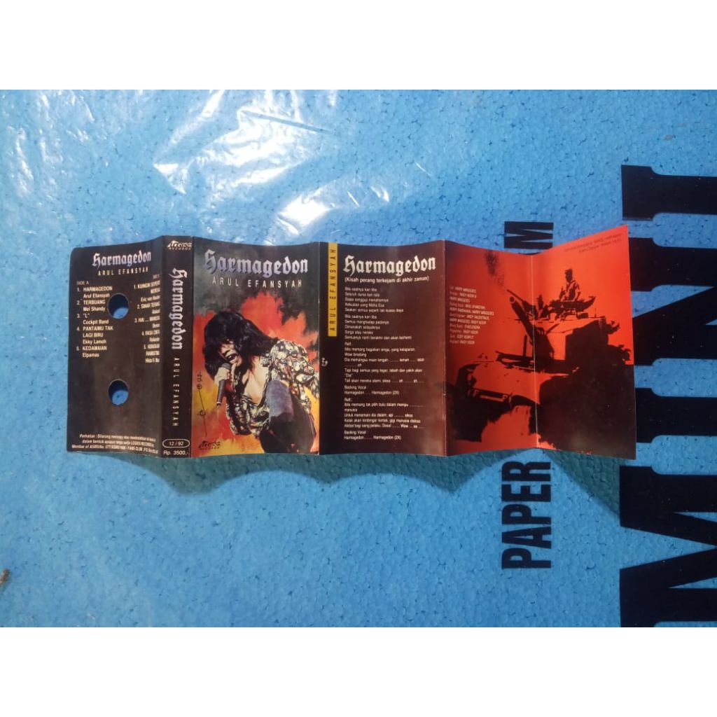 Cover Kaset Pita Arul Efansyah - Harmagedon