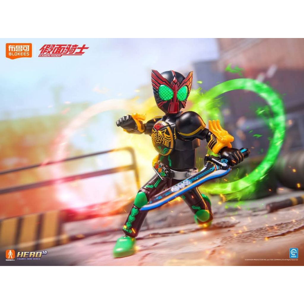 Blokees Kamen Rider Vol.04 - KAMEN RIDER OOO TATOBA COMBO
