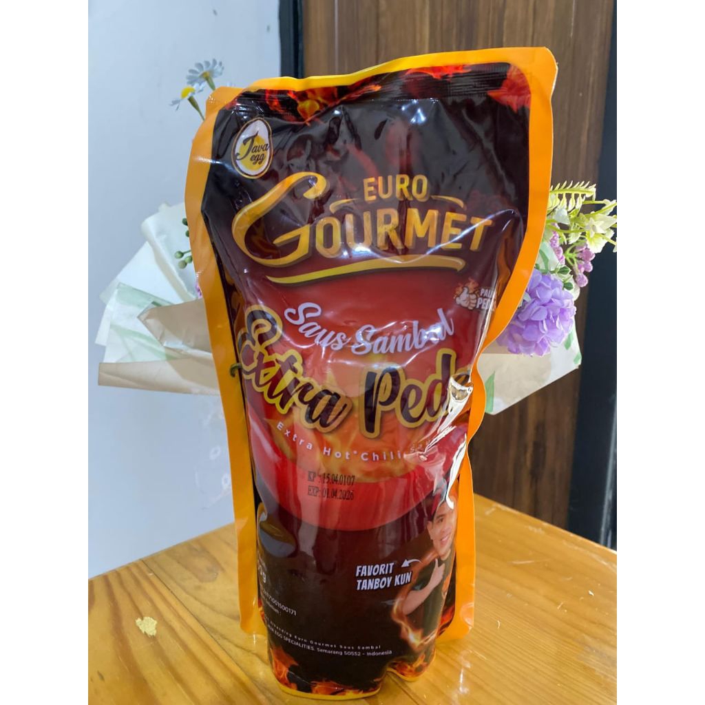

Euro Gourmet Saus Sambal Ekstra Pedas 1 kg