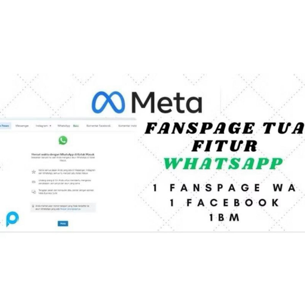 Fanspage fitur WA | Paket FP + include nomor
