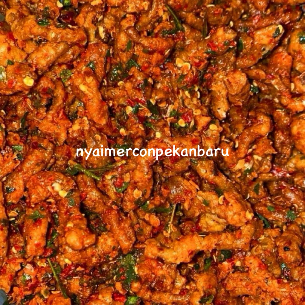 

Keripik Usus Pedas Daun Jeruk 100 gram