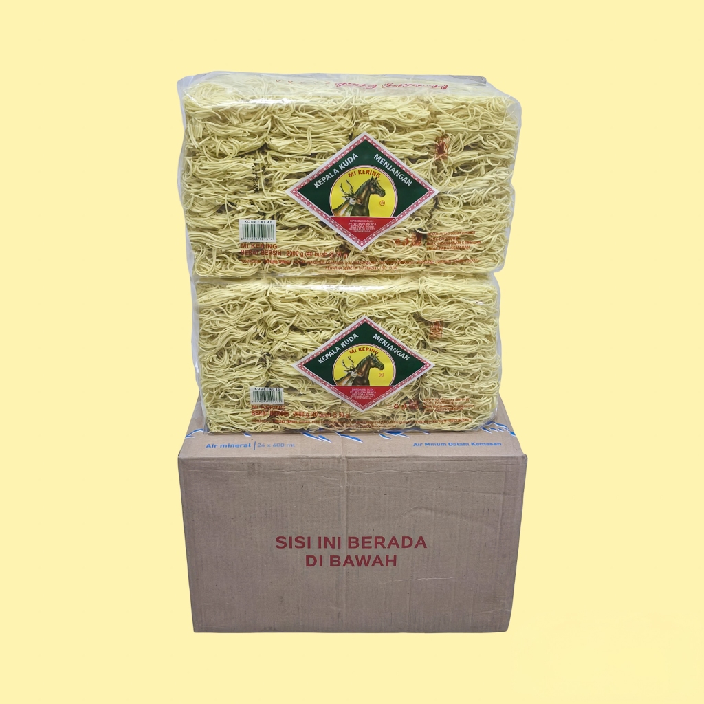 

MIE KUDA MENJANGAN - 2 KG - KL 40 K ....PACKING KARDUS - AMAN UNT LUAR PULAU .... ! ! ! !
