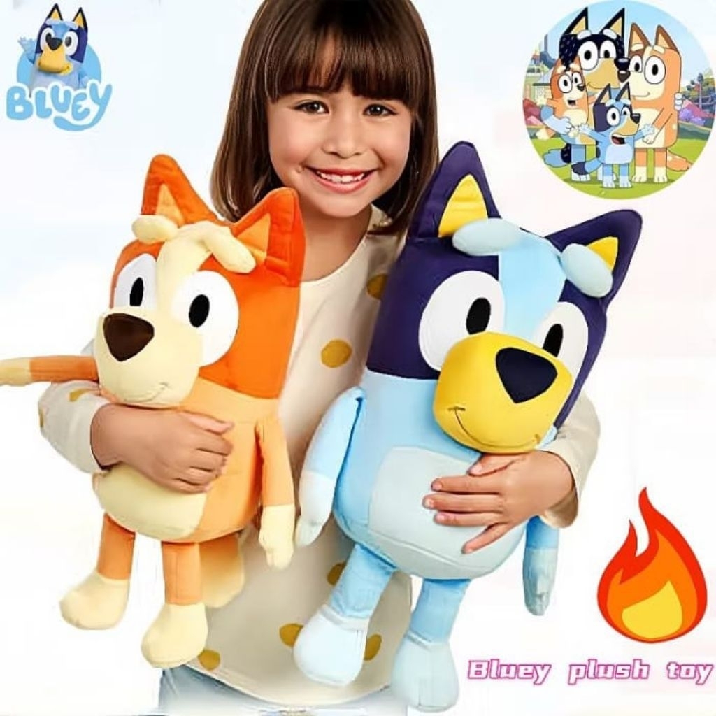 Boneka Bluey Bing0 40cm