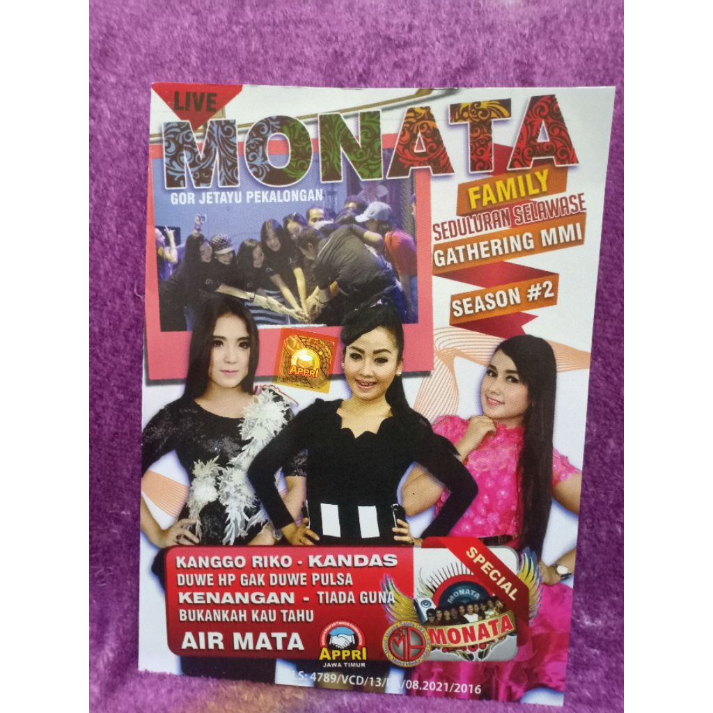 VCD MONATA KANGGO RIKO