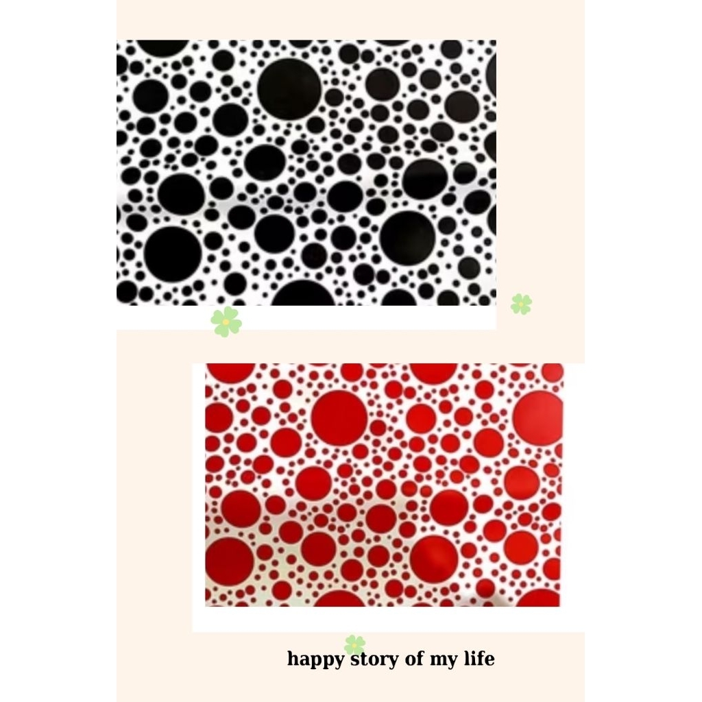 

KERTAS KADO GLOSSY MOTIF POLKADOT POLKA ISI 1 LEMBAR