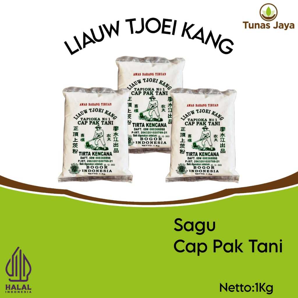 

Tepung Tapioka Liauw Tjoei Kang 1kg