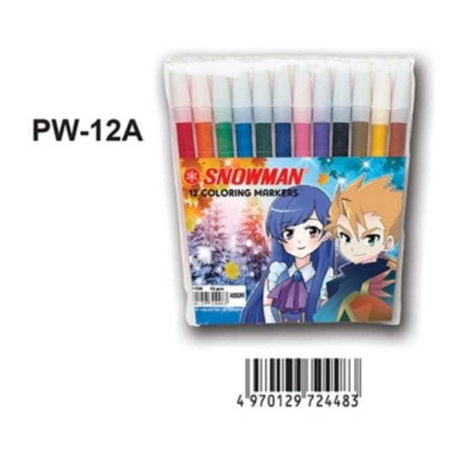 

SPIDOL 12 WARNA SNOWMAN
