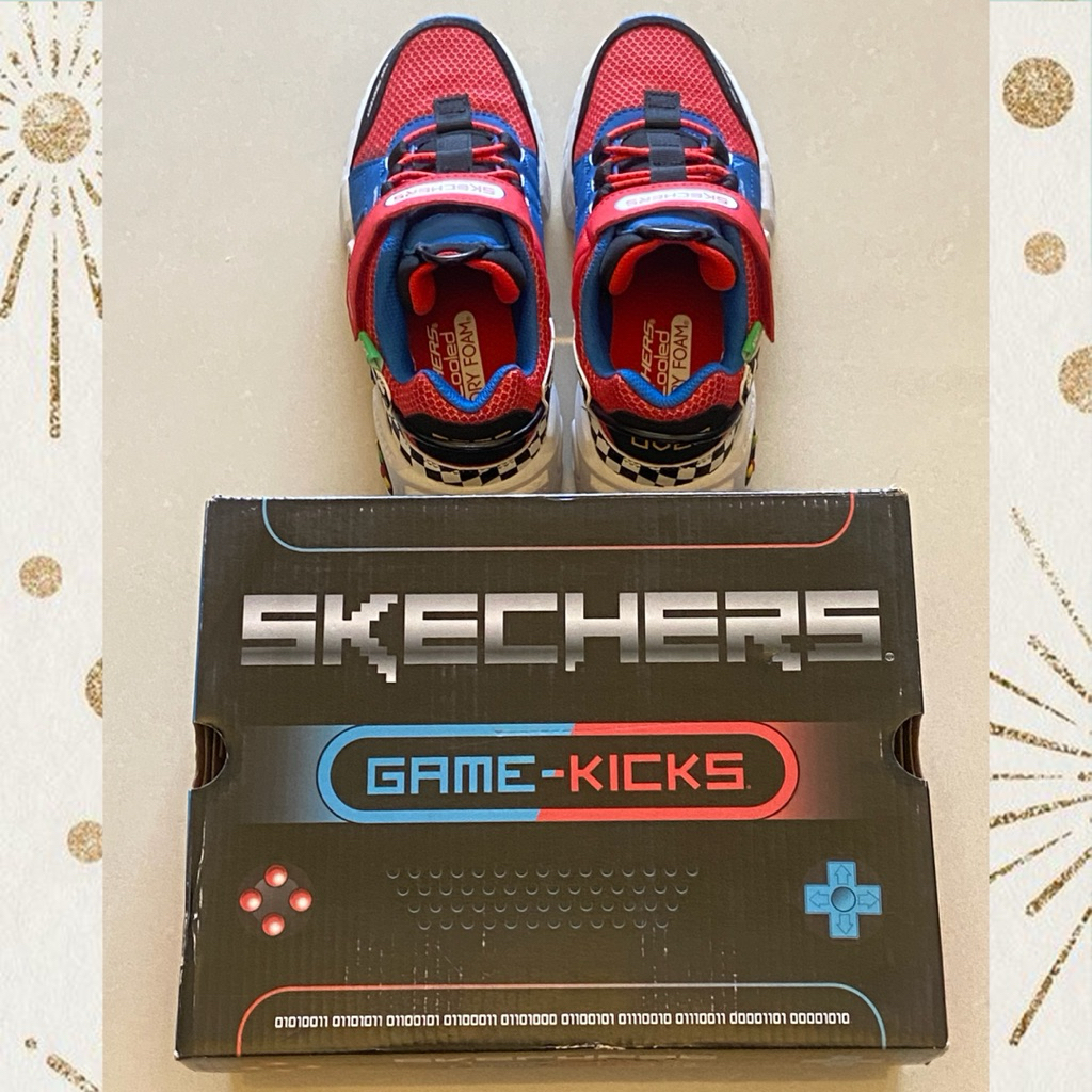 Sepatu Skechers Game Kicks  size 33 Second / Skechers Anak Preloved / Skechers Kids
