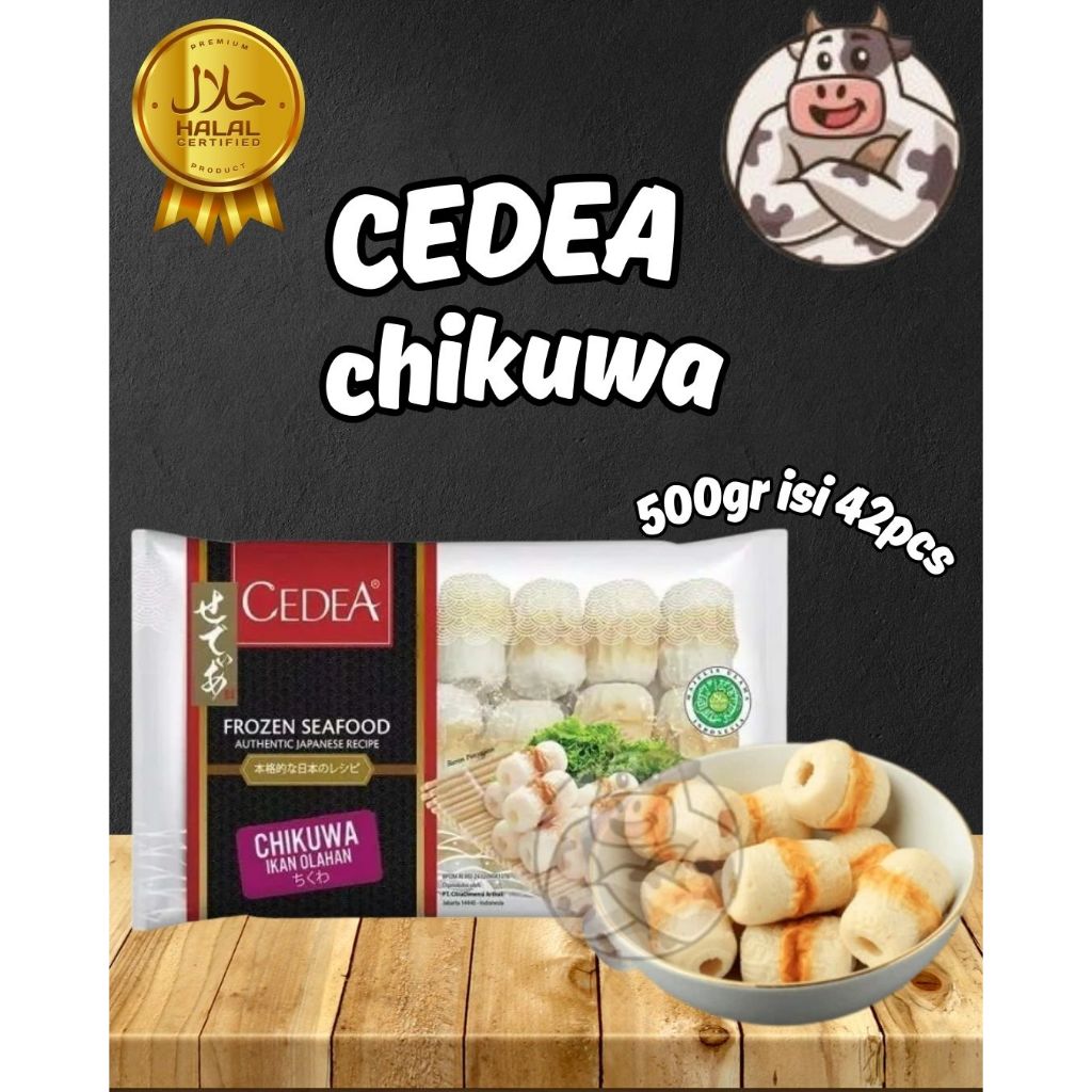 

CEDEA CHIKUWA IKAN OLAHAN 500GR ISI 42PCS