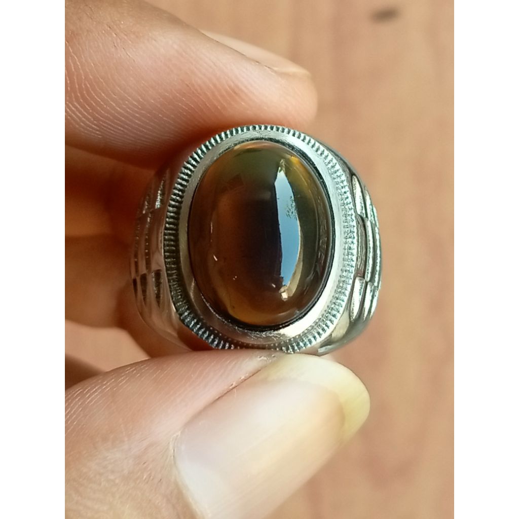 Natural Batu Greentea Fire Opal Wonogiri