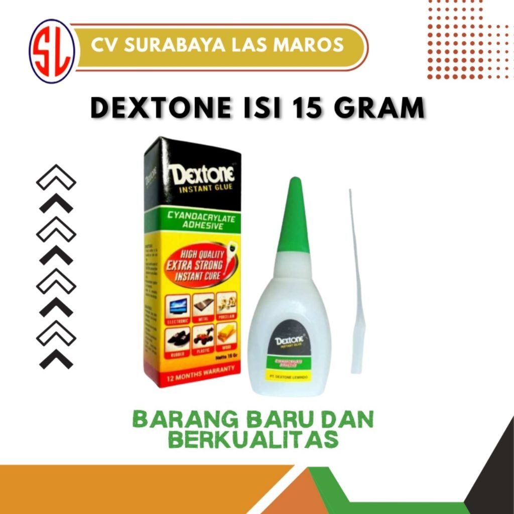 

[HKR] LEM DEXTONE - INSTANT GLUE 15 GR - LEM KOREA - LEM TETES INSTANT GLUE