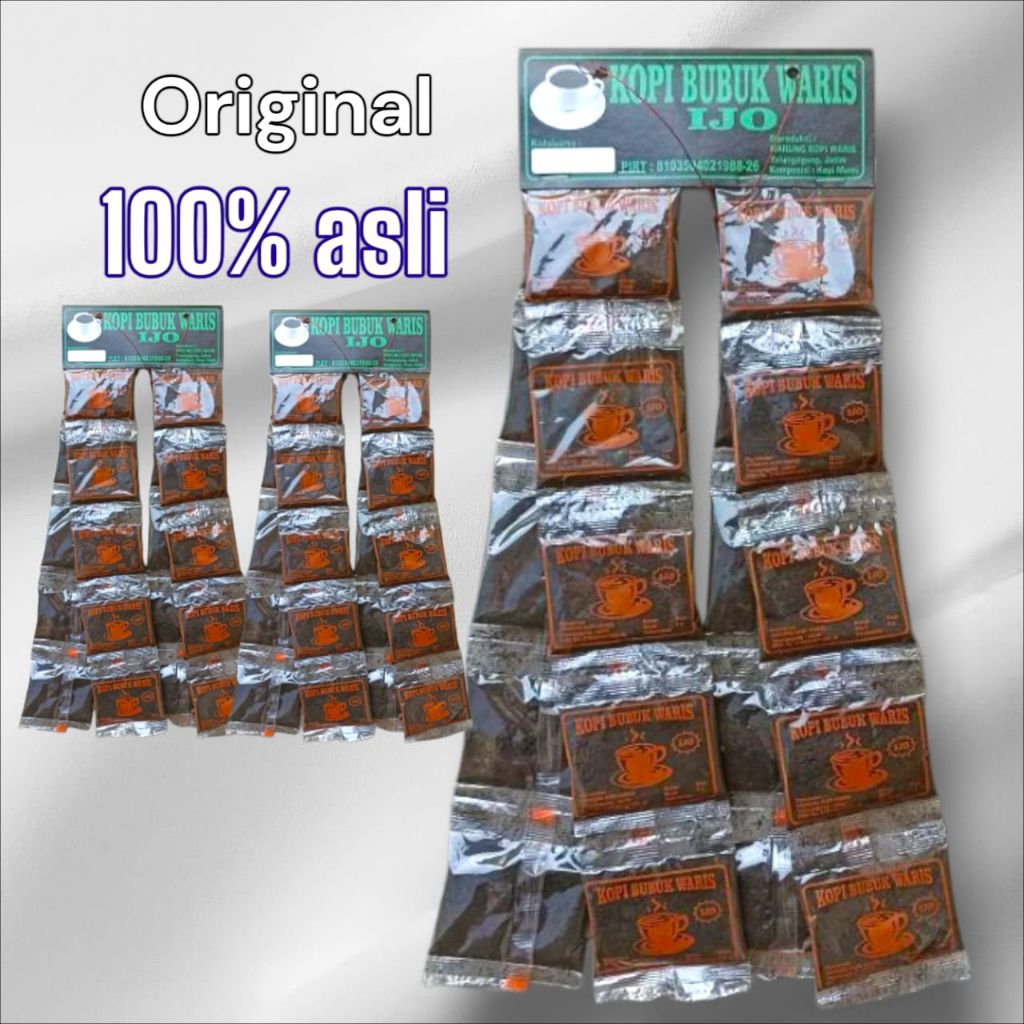 

kopi ijo bubuk 100% asli khas tulungagung cocok buat ngopi santai ataupun cethe