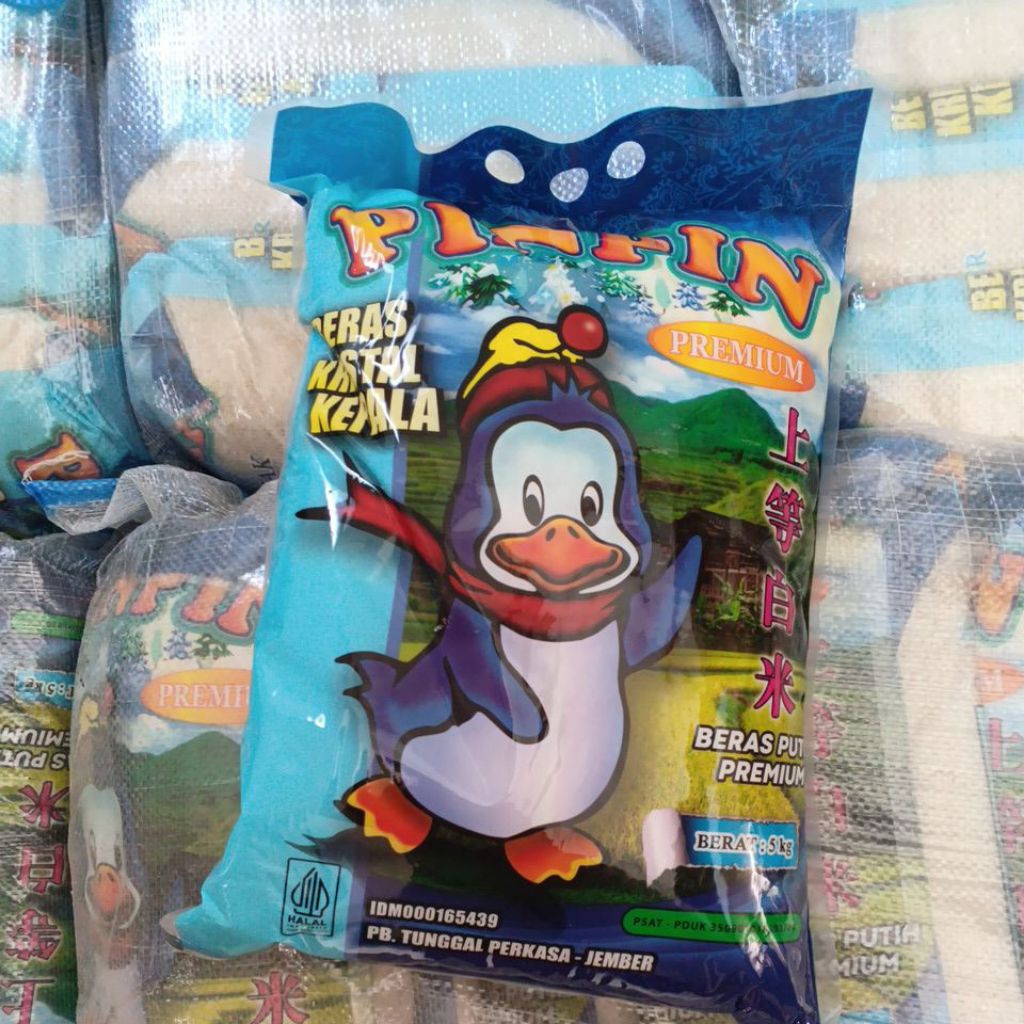 

Beras Putih Premium PINPIN 5 kg