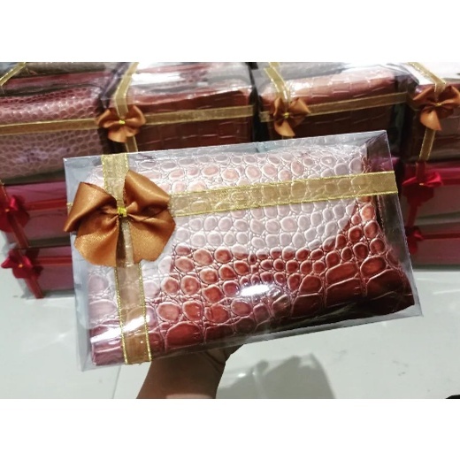 mika  kotak souvenir 21x17x4 model dos kue untuk kemasan sajadah atau handuk
