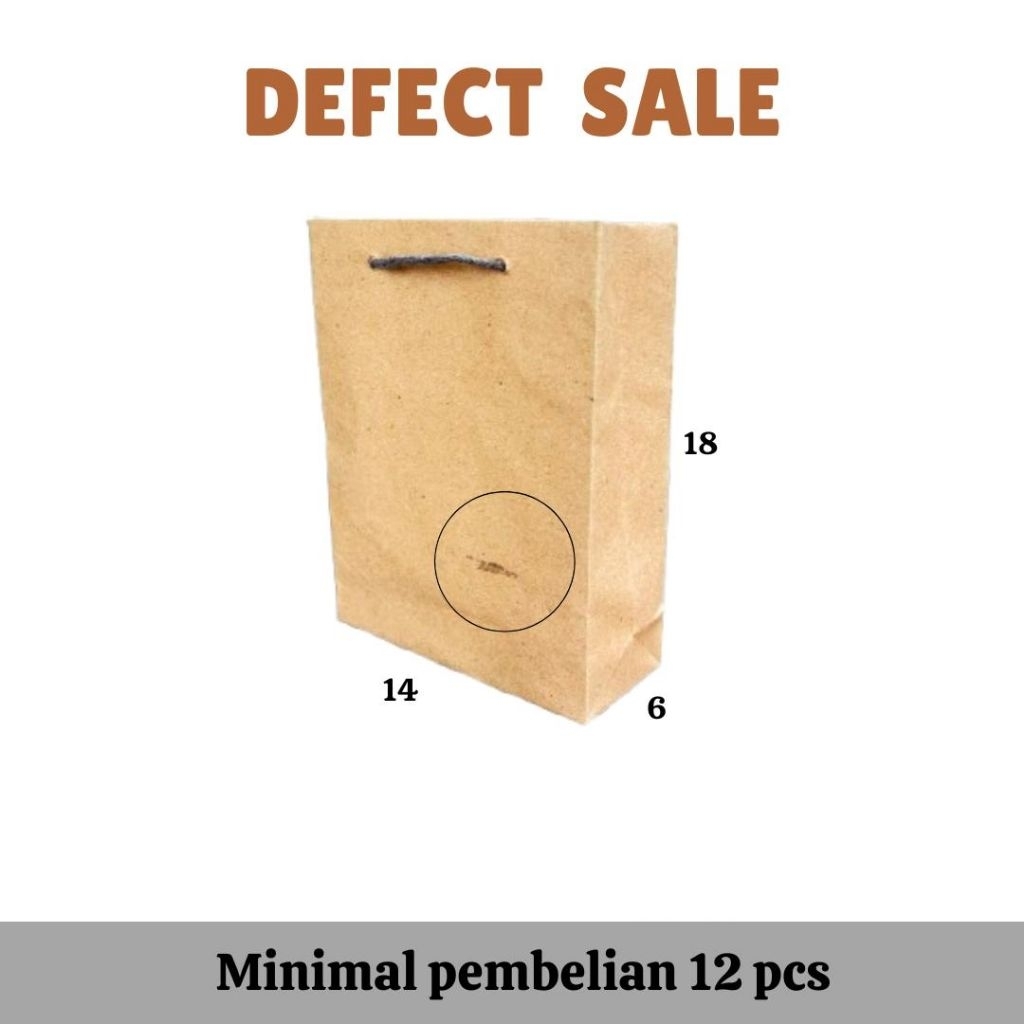 

Paperbag BS (Souvenir), tas kertas murah untuk mie atau souvenir, P14 L6 T18