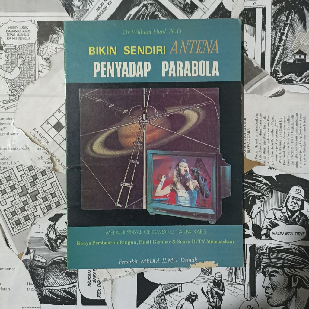 Buku Bikin Sendiri Antena Penyadap Parabola melalui Sinyal Gelombang Tanpa Kabel: Biaya Pembuatan Ri