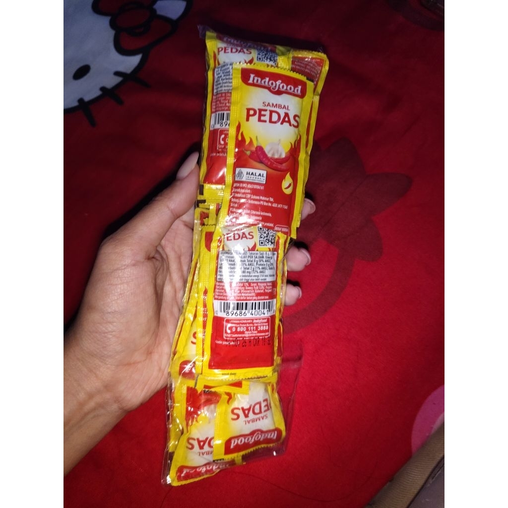 

saos sambel isi banyak