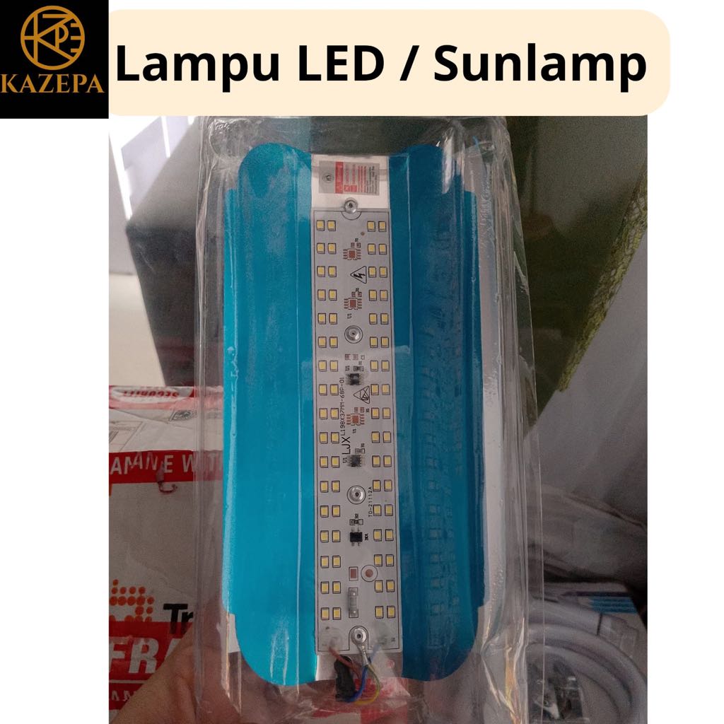 Solar LED Lamp Merek SUNLAMP 50 W / Lampu LED Surya
