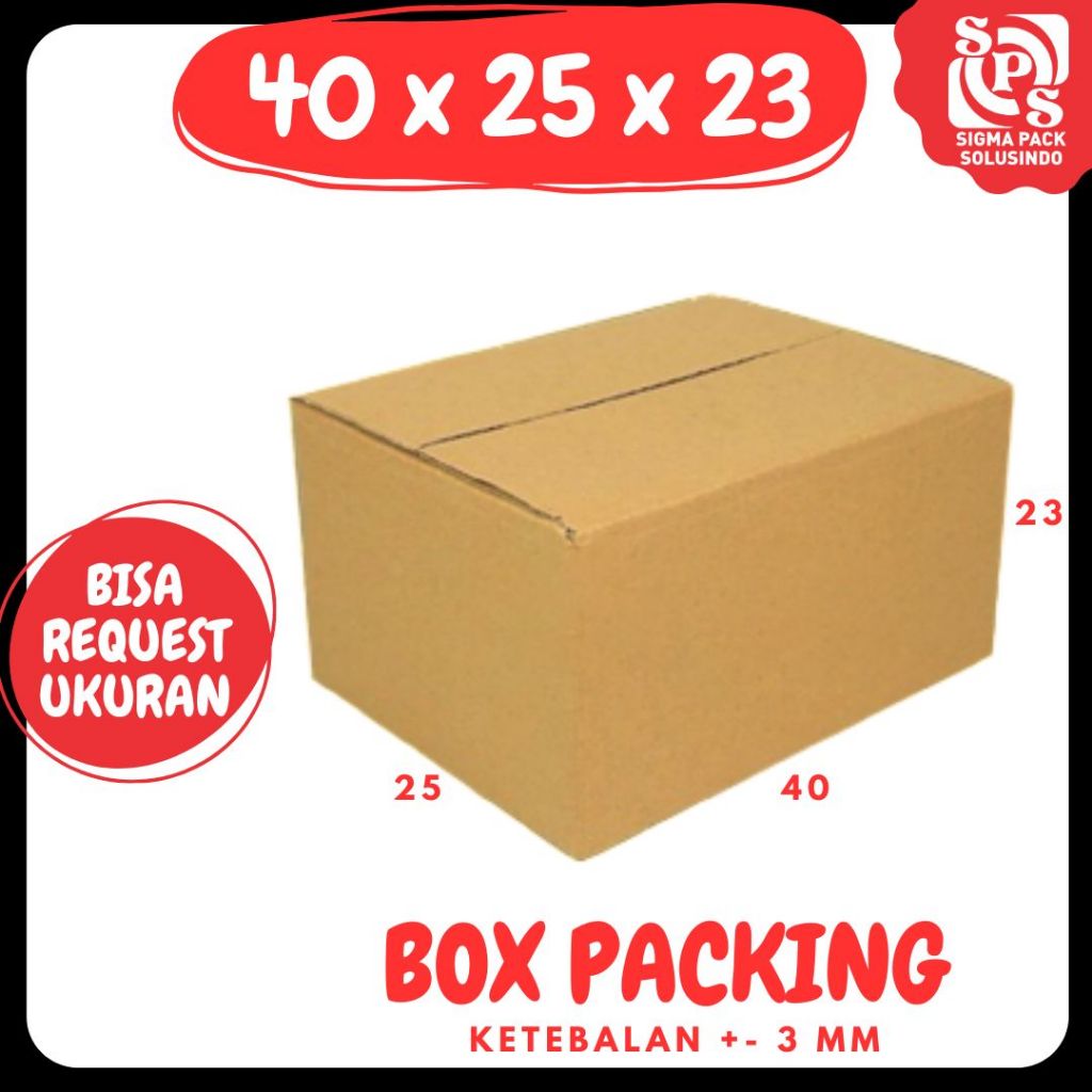 

Kardus AMDK 40x25x23 (24x600ml) Box Packing Karton Dus Kotak Kemasan Air Minum Jamu Minuman