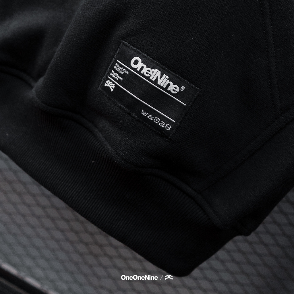 BEST SELLER Oneonenine Ksr Hoodie Light X2 black Series - Sweater Motor Unisex Fleece Sablon