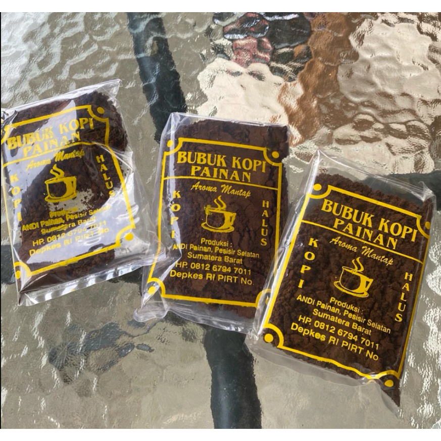 

Promo Bubuk Kopi Painan Pesisir Selatan Tanpa Gula Murah/Sekali Seduh/ Enak/ Aroma Mantap