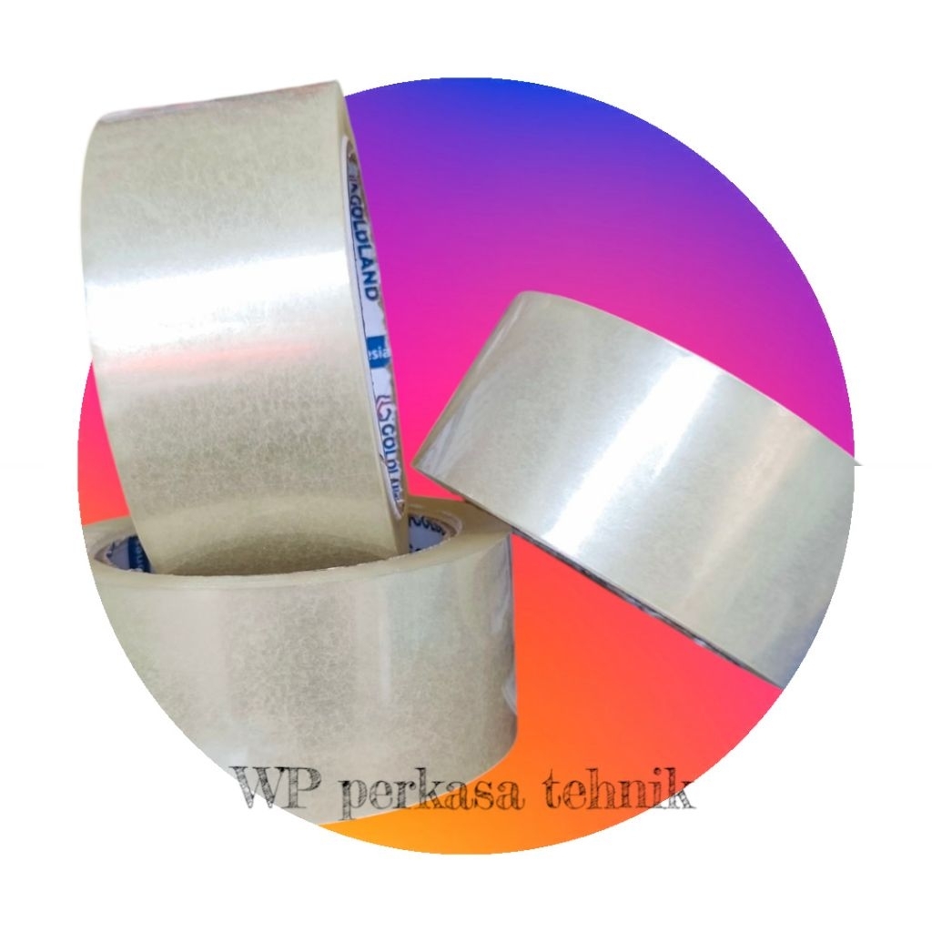 

Lakban bening 1 slop isi 6pcs | 45 x 72y