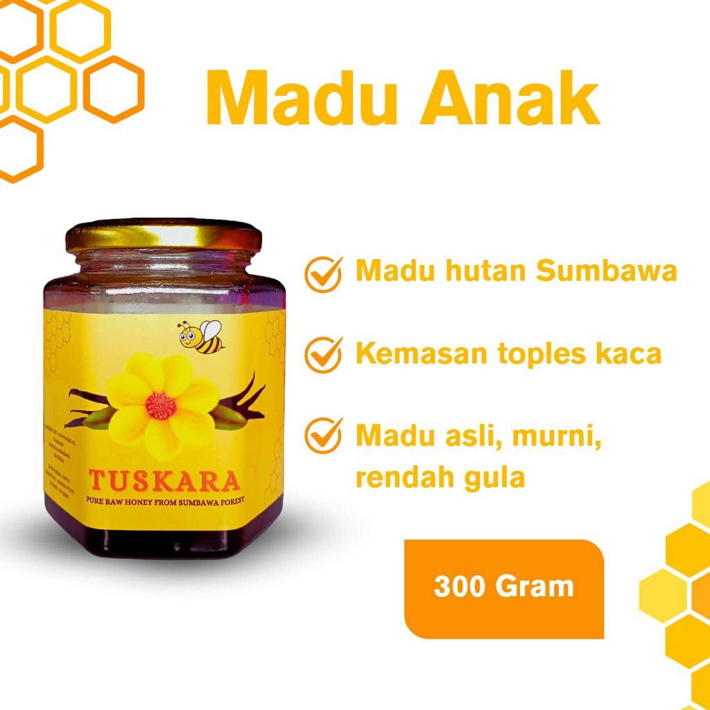 

Tuskara Madu Anak 300gr