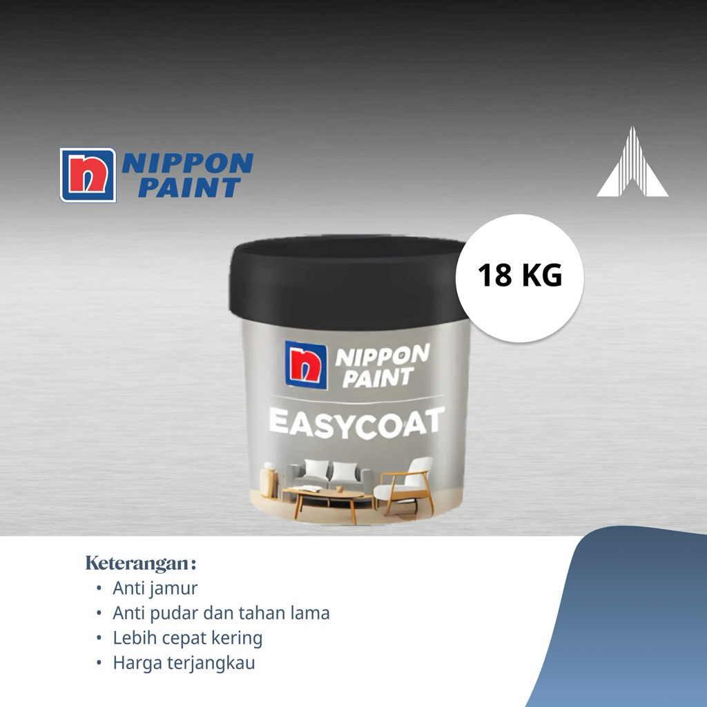 Cat Tembok Nippon Paint 1 Pail | Warna Putih 18 KG