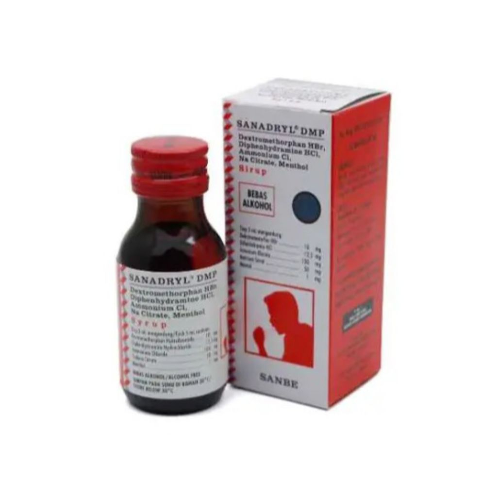 SANADRYL obat batuk syrup
