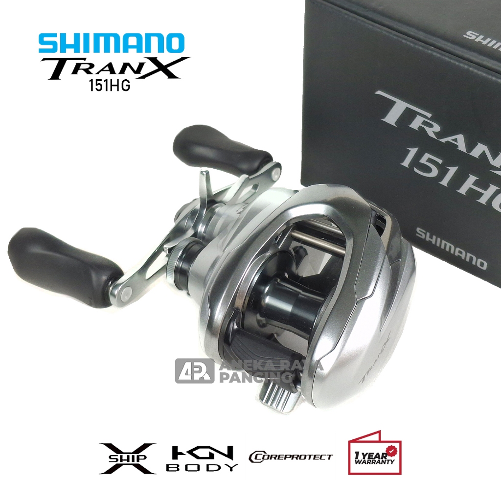 REEL BAITCASTING SHIMANO 22 TRANX 151HG | RIL SHIMANO BAITCASTING KUAT | SHIMANO ANEKA RAYA PANCING 