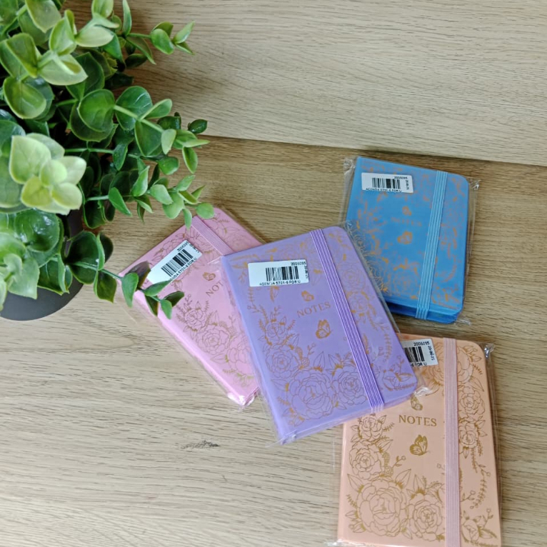 

NOTEBOOK A7 BUKU CATATAN SHAINING GOLD FLOWER AGENDA 5701-6 FOR U [2006095]