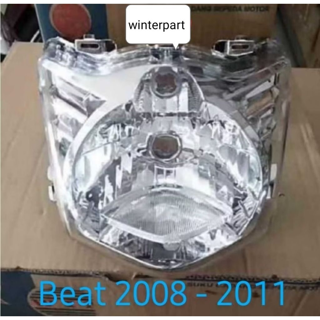 Lampu Reflektor Depan BEAT KARBU 2008-2011